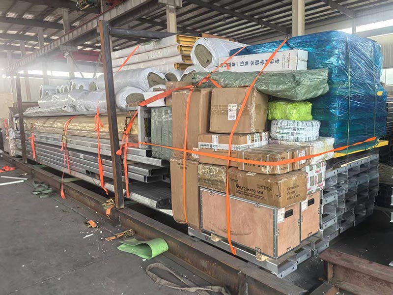 Mayotte tilpasset stålstruktur forsendelsesnyheter