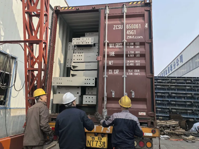 Stålstrukturkomponenter for et storskala stållagerprosjekt i Chile som ble sendt med suksess, støtter lokal logistikkhubkonstruksjon